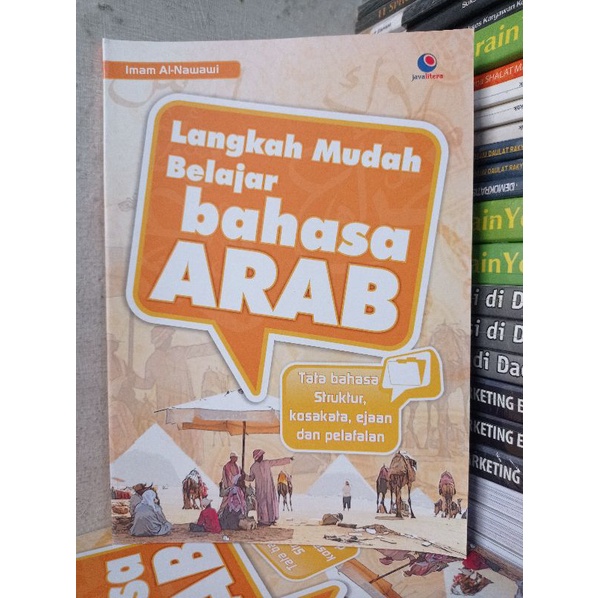 Jual Buku Langkah Mudah Belajar Bahasa Arab Tata Bahasa Struktur