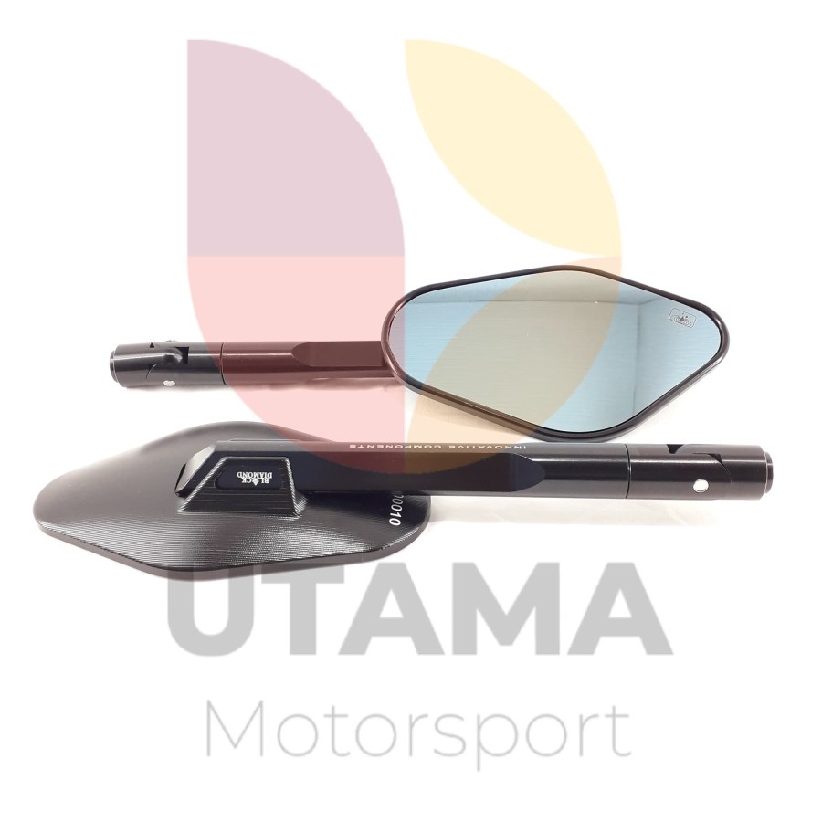 Jual Spion Black Diamond Model Ellish Octagon Spion Tapak Lebar Model ...