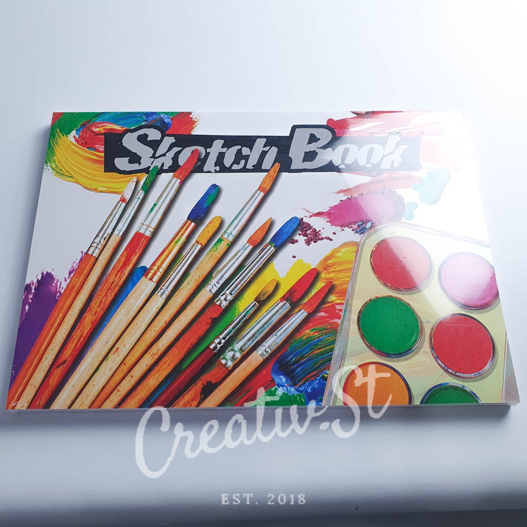 Jual Kiky Sketch Book Drawing Book A3 42 cm x 15 cm 150 gsm 100 Sheet 50 Lembar Shopee Indonesia