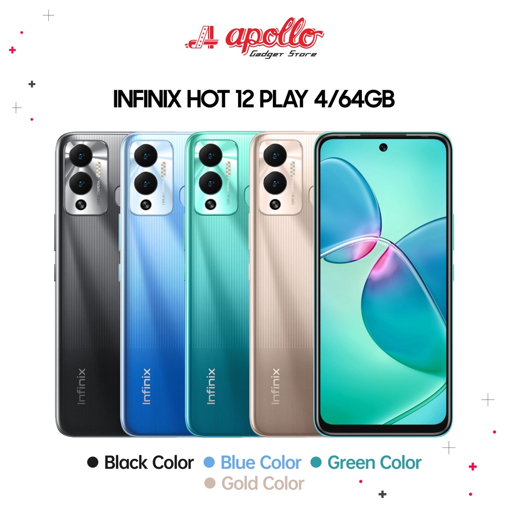 Jual Infinix Hot 12 Play 464gb Garansi Resmi Indonesia Shopee Indonesia 7662