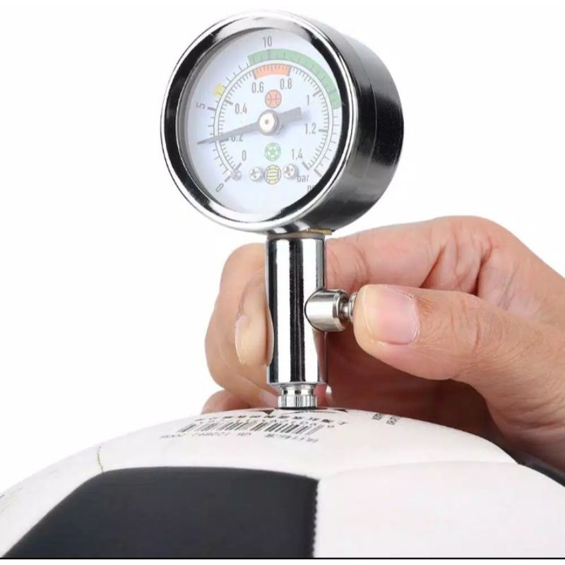 Jual Barometer Alat Pengukur Tekanan Bola Ball Pressure Gauge Shopee