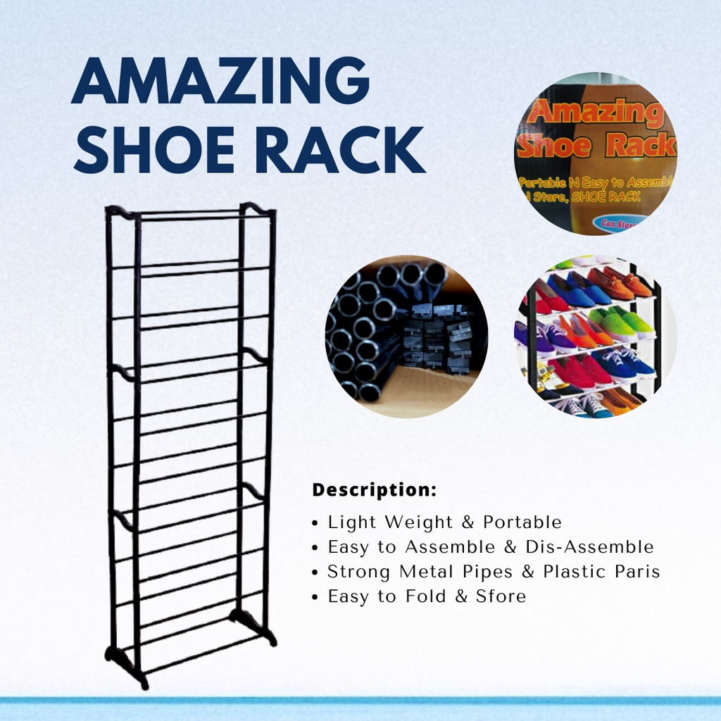 Jual Rak Sepatu Susun (Amazing Shoe Rack) | Shopee Indonesia