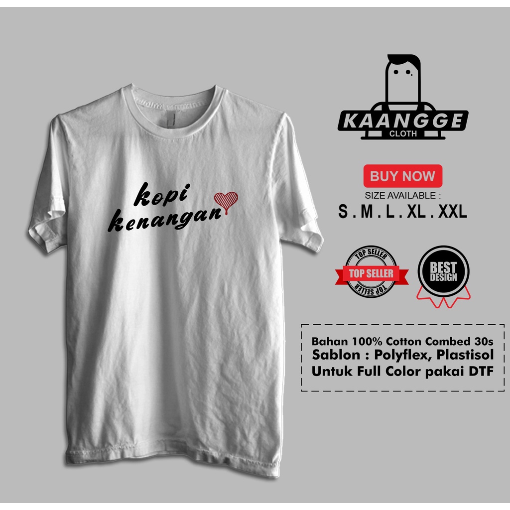 Jual Kaos Kopi Kenangan Logo Baju Distro | Shopee Indonesia