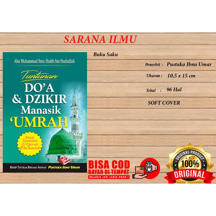 Jual Doa Dan Dzikir Manasik Umrah Pustaka Ibnu Umar Shopee Indonesia