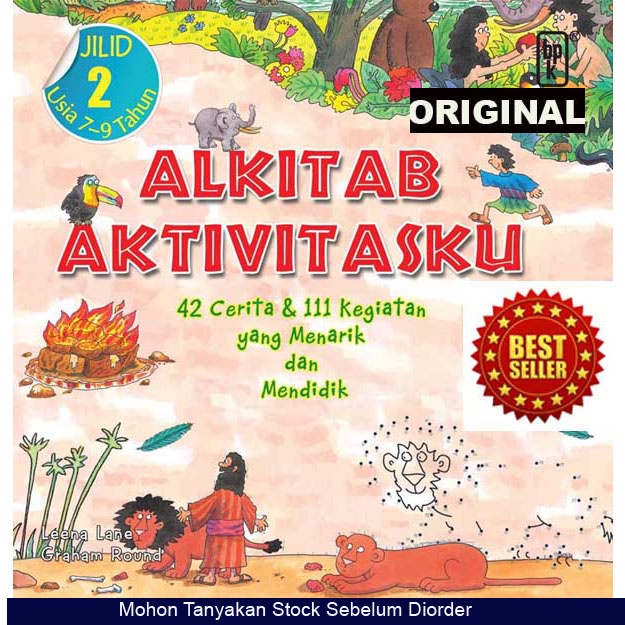 Jual Alkitab Aktivitasku Jilid 2 Untuk Usia 7-9 Tahun - Alkitab Untuk ...