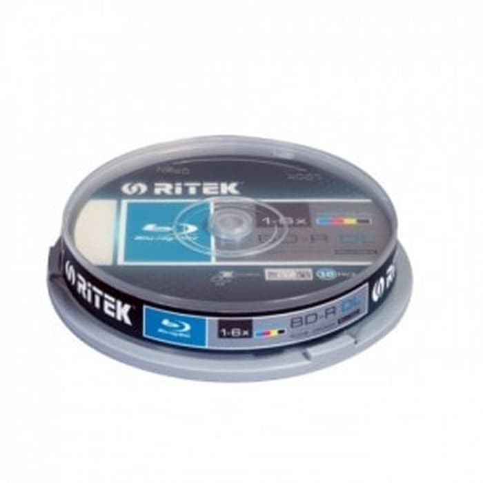Jual Ritek Bluray 50GB Printable Blu-ray Blank Blu ray BD-R DL BDR ...