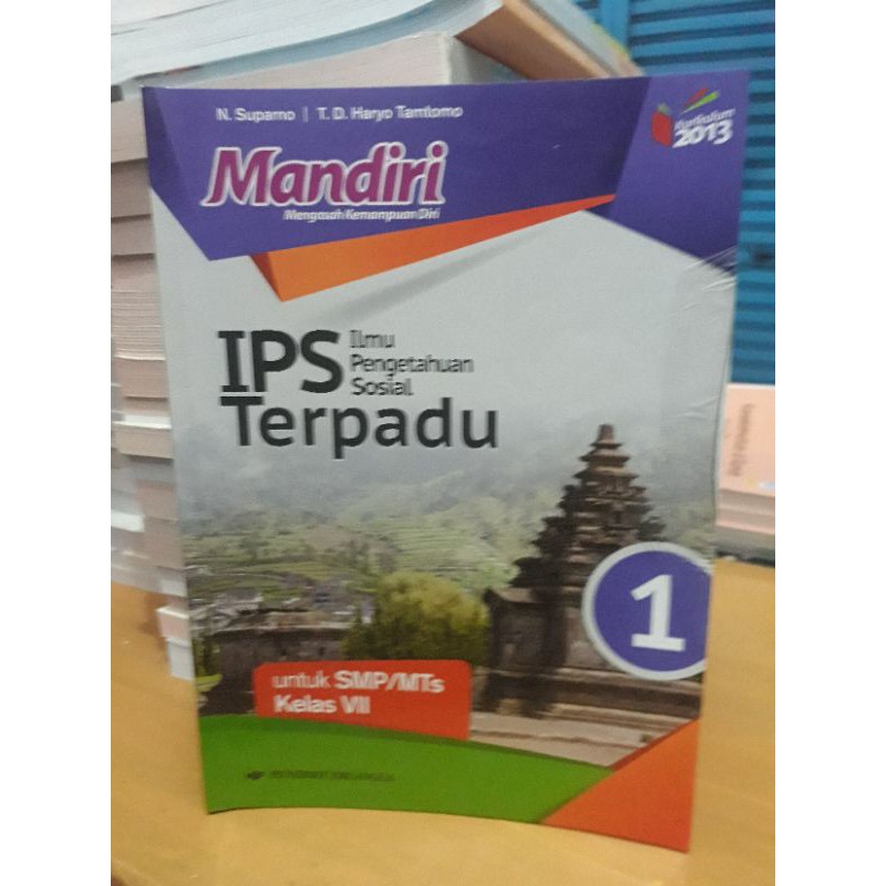 Jual BUKU MANDIRI IPS TERPADU KELAS 7 SMP | Shopee Indonesia