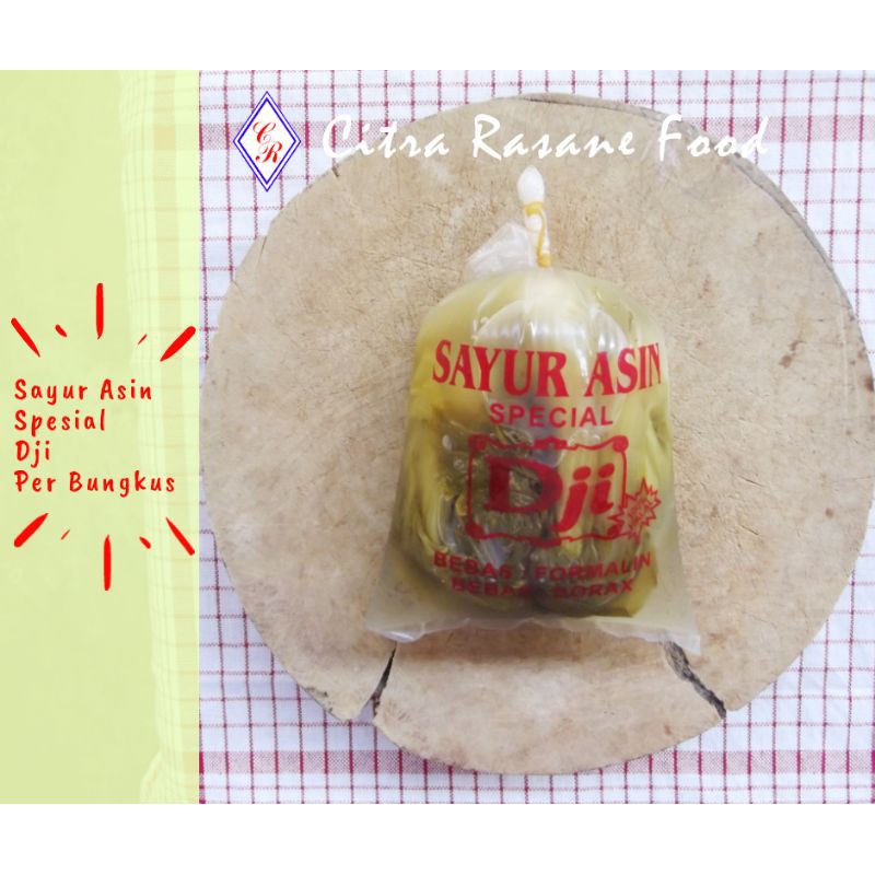 Jual Sayur Asin / Sawi Asin Ham Choi Dji Spesial Halal Per Bungkus