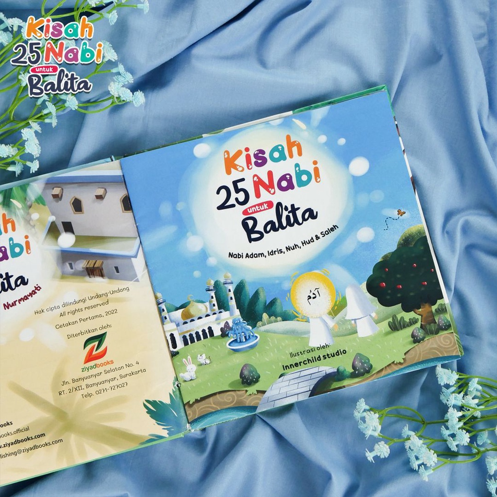 Jual Buku Dongeng Anak Bergambar Membaca Cerita Kisah 25 Nabi Dan Rasul ...