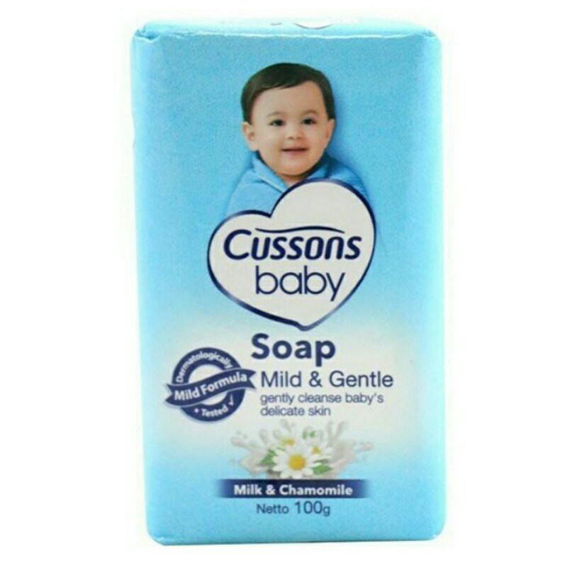 Jual Cussons Baby Soap Bar Mild Gentle Sabun Batang Bayi 100 Gr