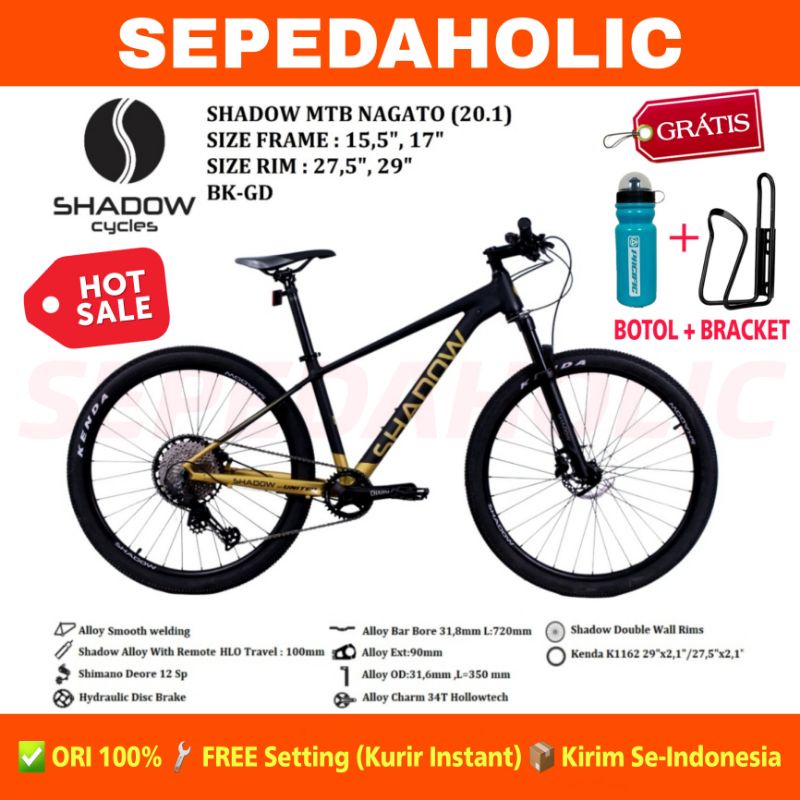 Bicycle Rp51 Shimano Jual MTB SHADOW NAGATO Sepeda Gunung 29 Inch