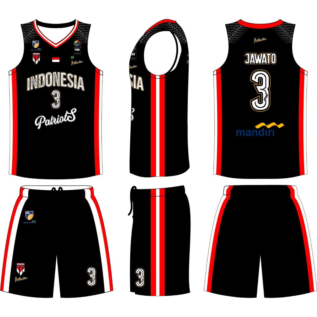 Jual JERSEY BASKET INDONESIA PATRIOT IBL Shopee Indonesia