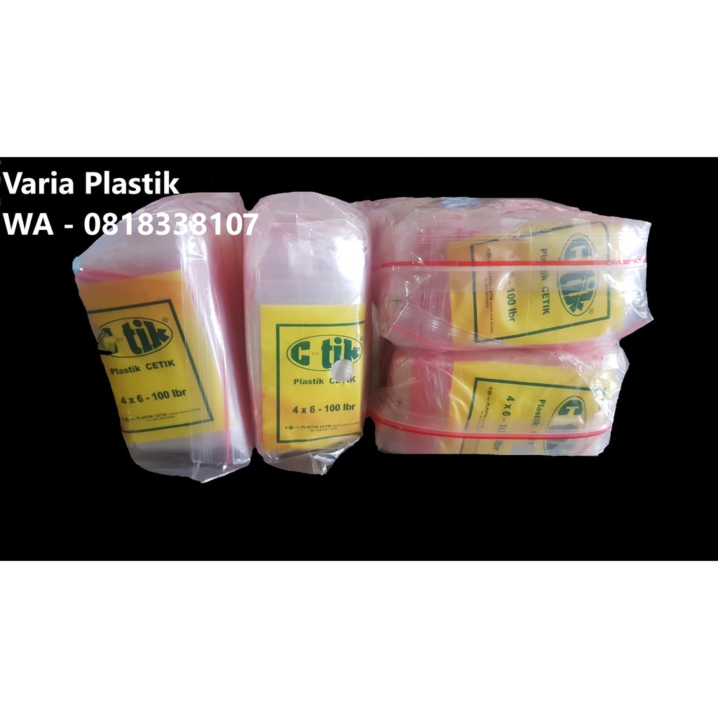 Jual Plastik Klip C Tik Ukuran 4x6 Shopee Indonesia 4931