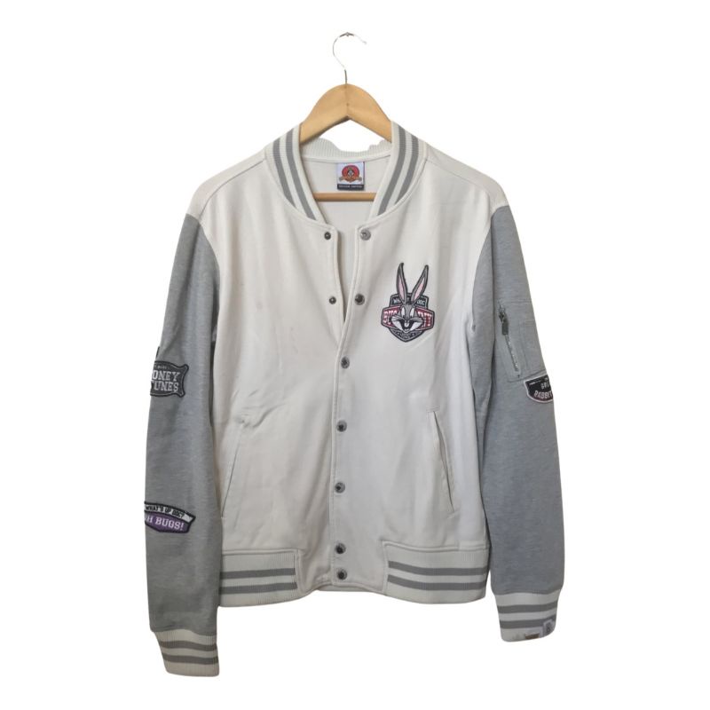 Jual ChiggaLV Bugs Bunny Varsity Leather Jacket Fw22 - Kota Medan -  Chiggawearsltd