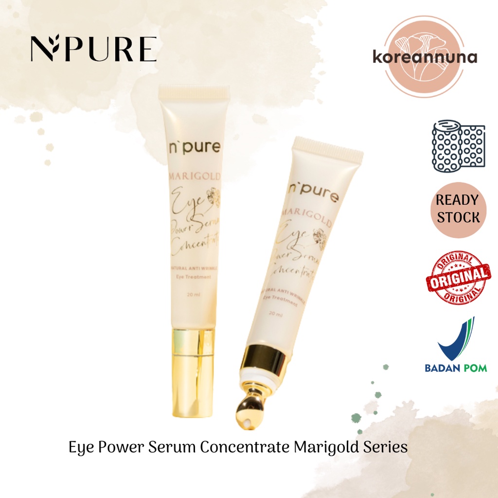 Jual BPOM NPURE Eye Power Serum Concentrate Marigold Series ( ORIGINAL