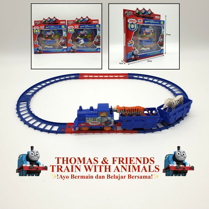 Jual Toko Mainan ALFA Kereta Thomas&Friends Train With Animal NB333-21 ...