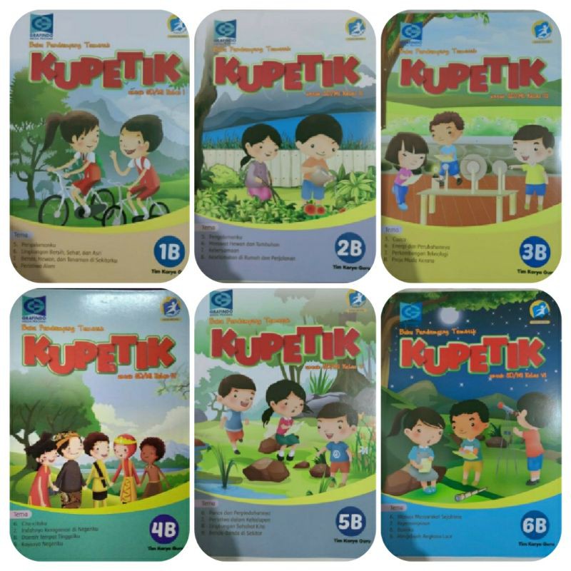 Jual Buku Kupetik Pendamping Tematik Untuk Kelas B B Sd Mi Kurikulum Edisi Revisi