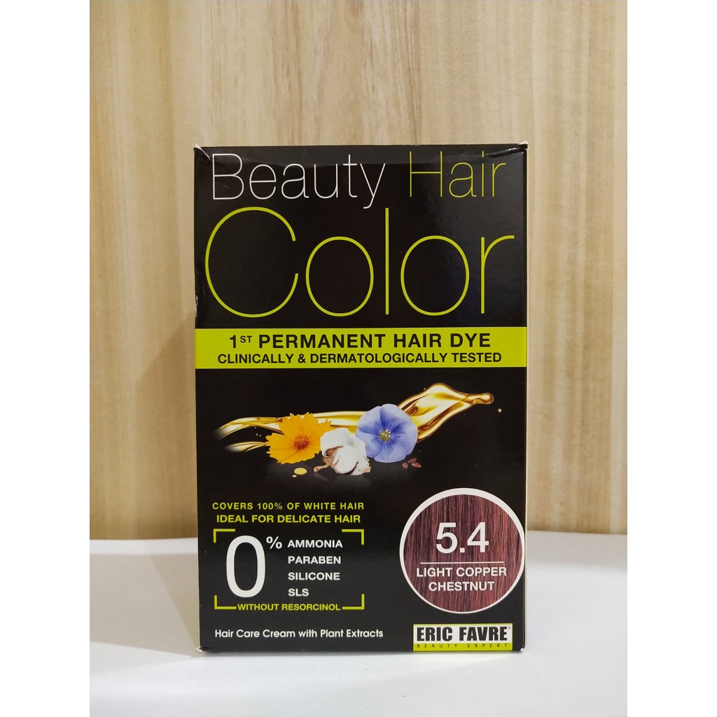 Jual ERIC FAVRE BEAUTY HAIR COLOR 160 ml | Shopee Indonesia