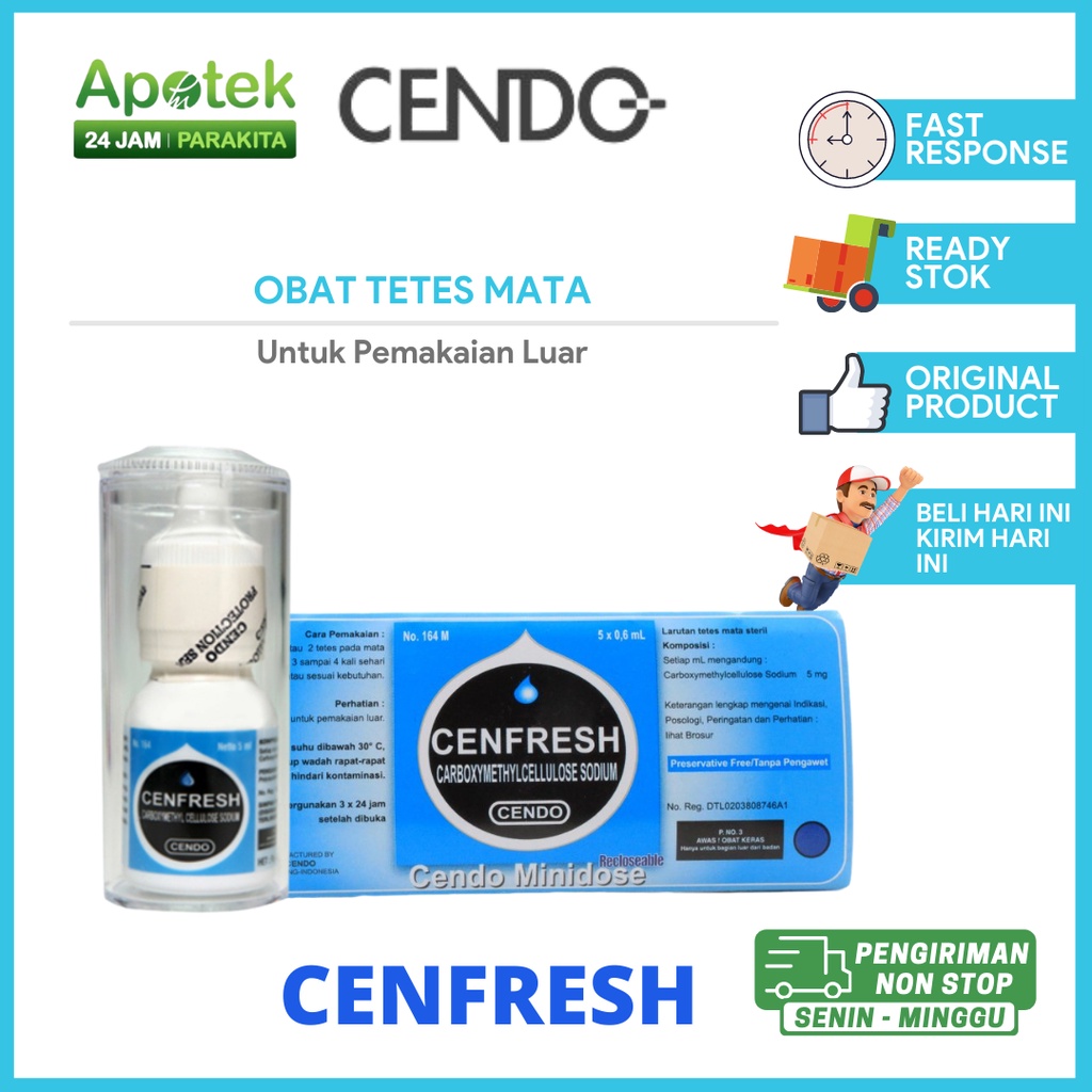 Jual Cendo Cenfresh Eye Drop Obat Tetes Mata Untuk Mata Kering