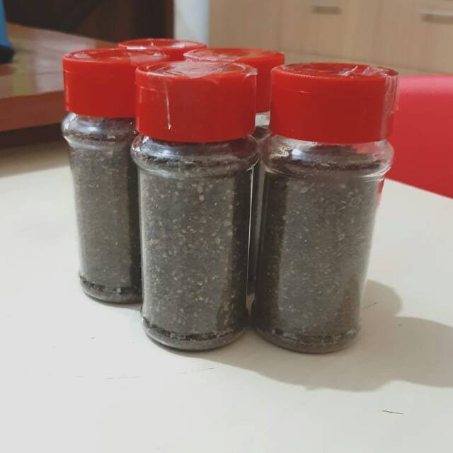 Jual 50 gram Lada Hitam Giling Kasar Table ground blackpepper Repack ...