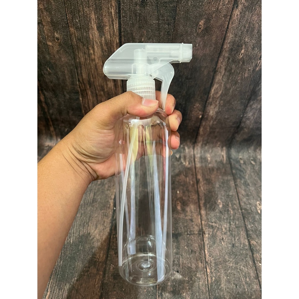Jual Botol Clear 500ml Tinggi N28 - KISPRAY ( Bisa Satuan ) | Shopee ...