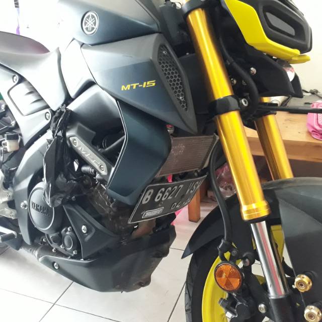 Jual Bracket plat nomor yamaha MT15 bawah radiator dudukan plat nomor ...