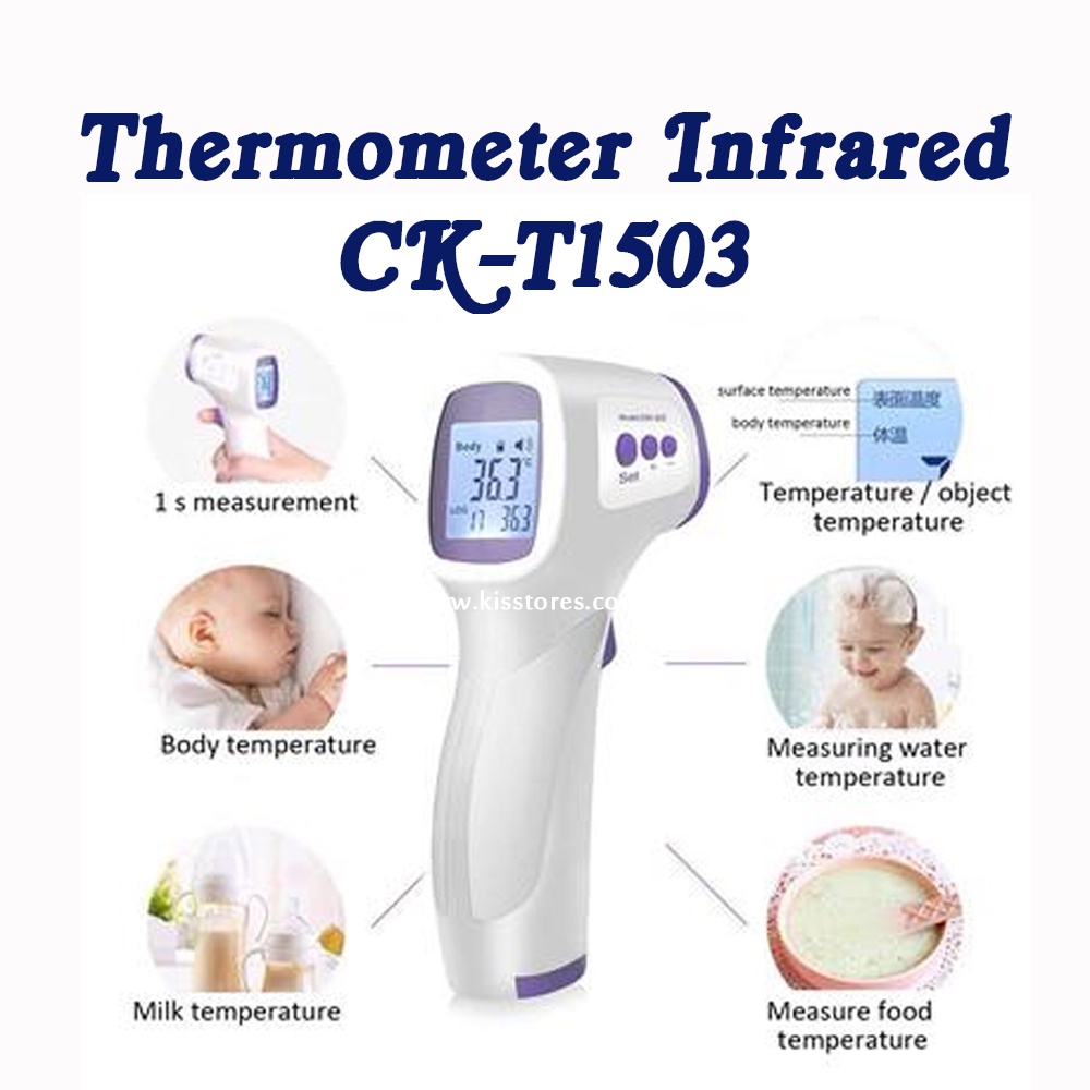 Jual Thermometer Infrared Non Contact CKT1503 Thermometer Infrared Non