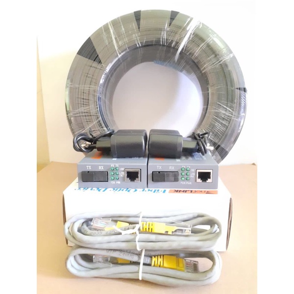 Jual htb netlink 3100 AB single mode dan kabel FO DC panjang 50 SC UPC ...