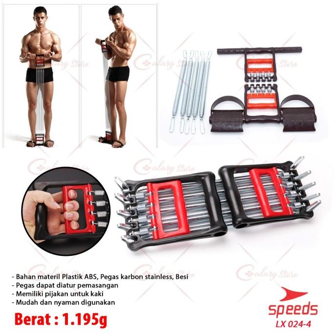 Jual Spring Chest Pull Excerciser / Alat Fitness 3in1 Portable 024-04 ...