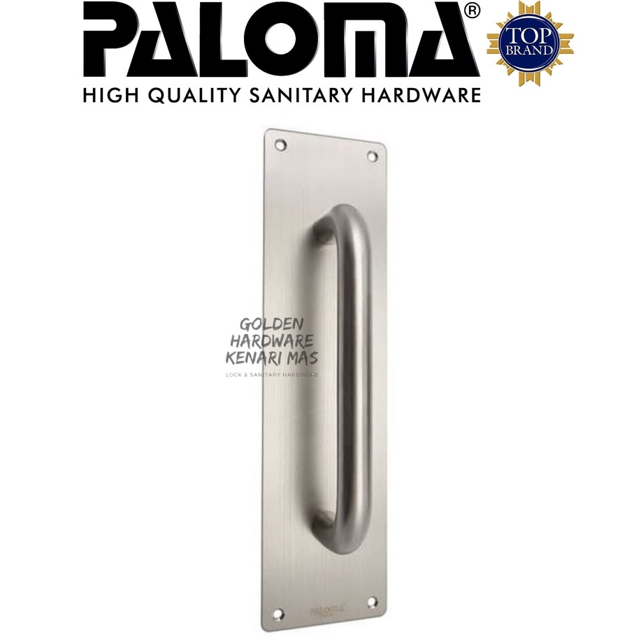 Jual PALOMA SNP 201 SIGN PLATE PULL HANDLE TARIKAN STAINLESS 30 CM X 8 ...