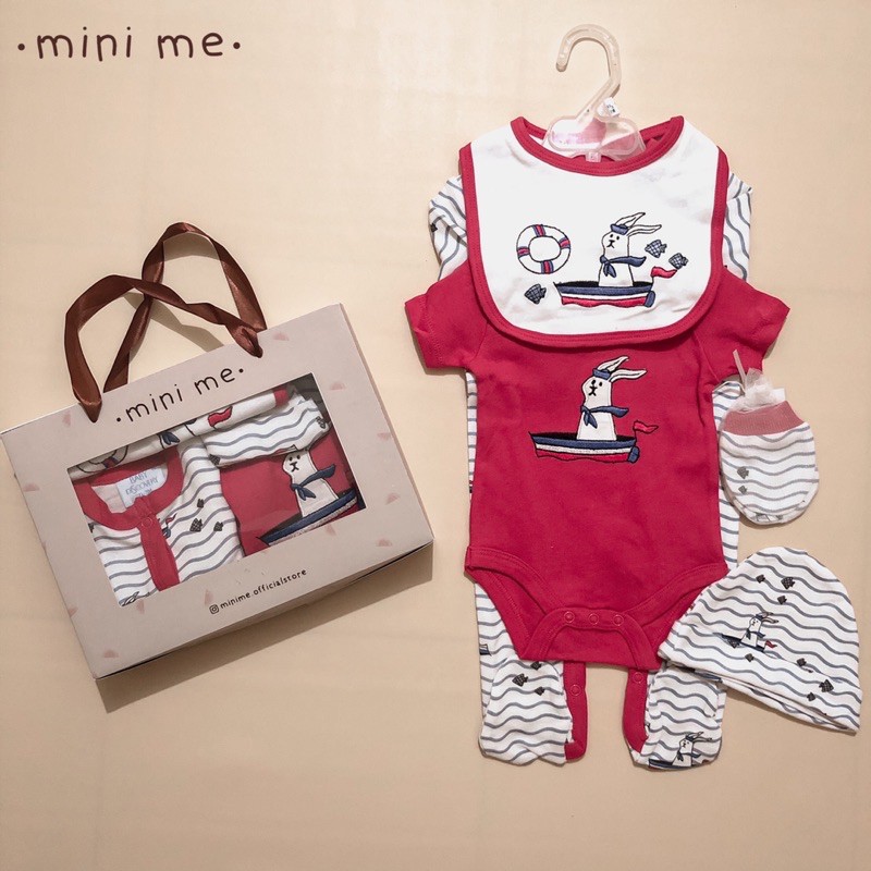 Jual Mini Me - Newborn Set (Gift Set) 5in1 | Shopee Indonesia