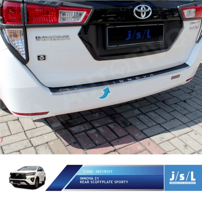 Jual Rear Scuff Plate All New Innova 2021 JSL Sillplate Belakang Sporty ...