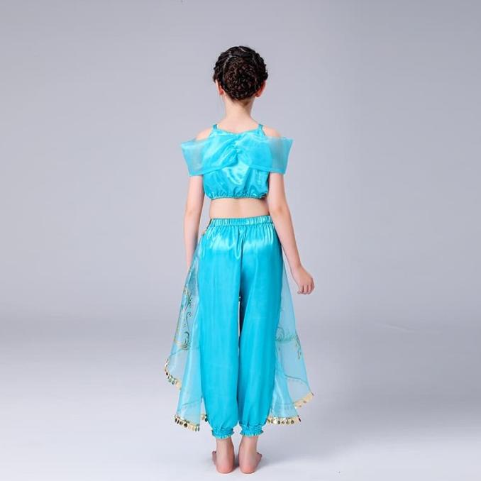 Jual ARABIAN costume princess JASMINE aladin cosplay anak haloween