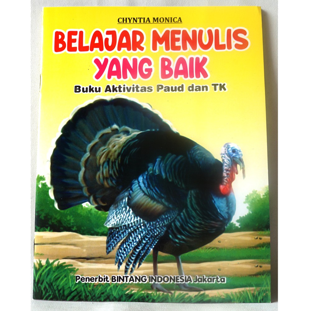 Jual Buku Aktivitas Anak Paud Dan TK - Belajar Menulis Yang Baik ...