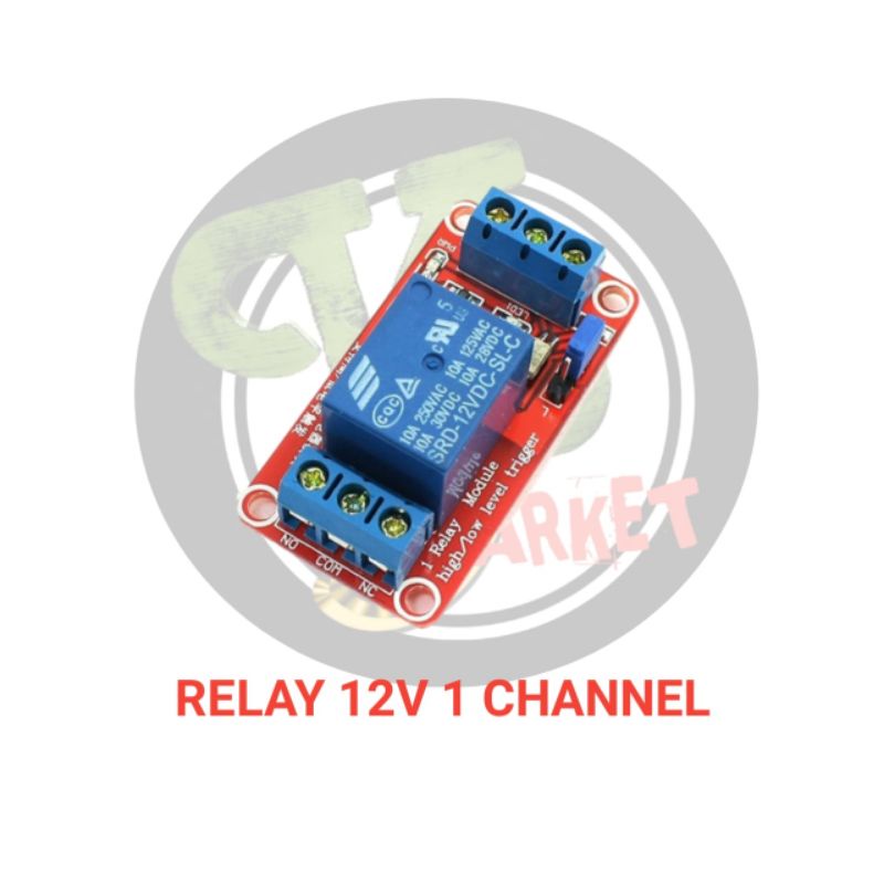 Jual ARDUINO MODULE || RELAY || 12 V || 1 CHANNEL | Shopee Indonesia