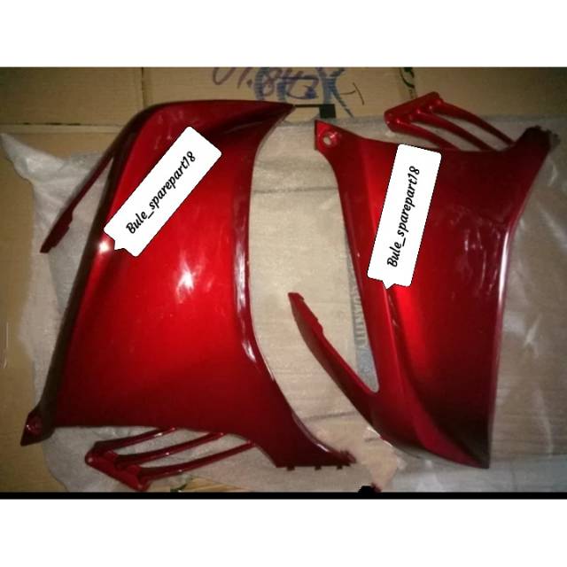 Jual Yamaha jupiter mx New cover Sayap depan merah marun putih hijau