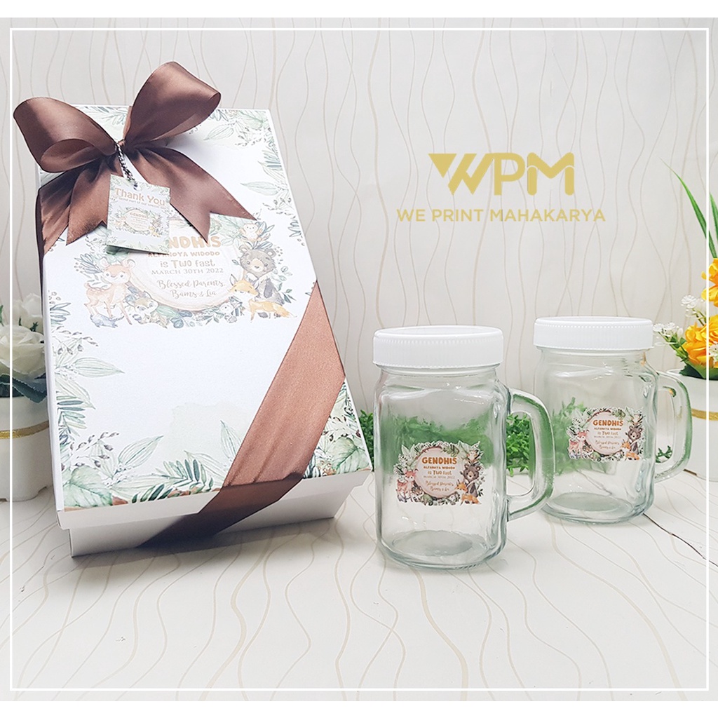 Jual PAKET PITCHER CUSTOM / SOUVENIR PITCHER / SOUVENIR ONE MONTH / ONE ...
