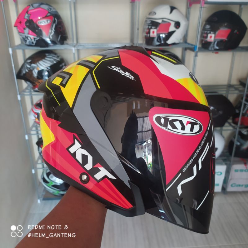 Jual helm kyt nfj jaume masia 2019 Shopee Indonesia