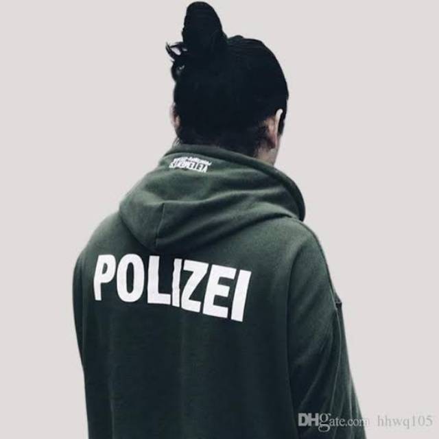 Polizei 2024 vetements hoodie