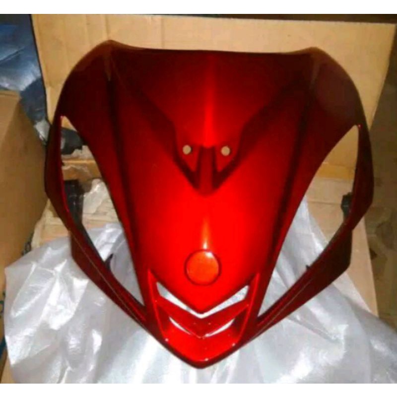 Jual tameng depan dasi tameng jupiter mx old / lama warna merah marun