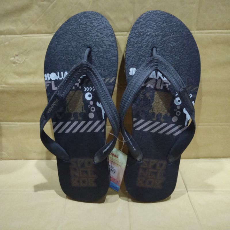 Jual Sandal Panama Original Sandal Jepit Pria Limited Edition Black ...