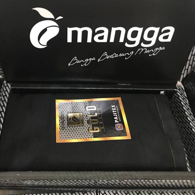 Sarung mangga polos hitam dan polos warna