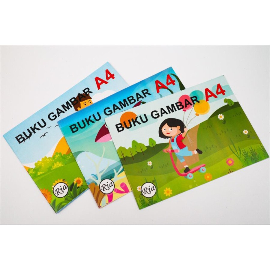 Jual Buku Gambar Ria A4 | Buku Sketsa | Shopee Indonesia