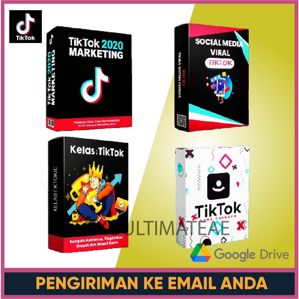 Jual 4 IN 1 Jadi Tiktoker Cuan - Kelas Tiktok Premium - Marketing ...