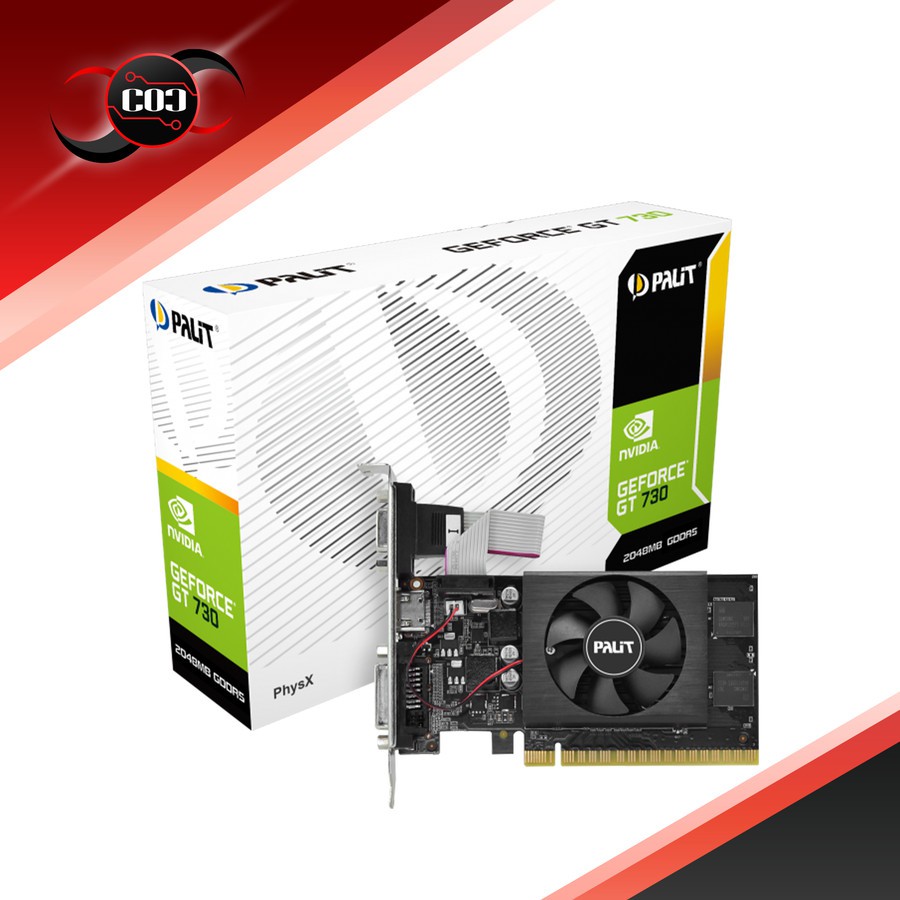 Palit Gt730 Gb Palit GeForce GT 730 Compact Graphics Card 2GB LN57904