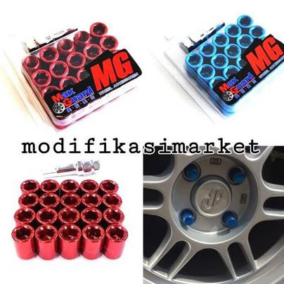 Jual Lug Nut Max Guard Topfit Bahan Baja 1.5Mm Baut Roda Max Guard ...