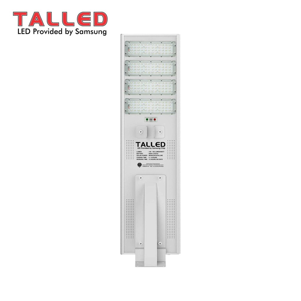 Jual LAMPU JALAN PJU SOLAR CELL TENAGA SURYA TALLED 200W LED BY SAMSUNG ...