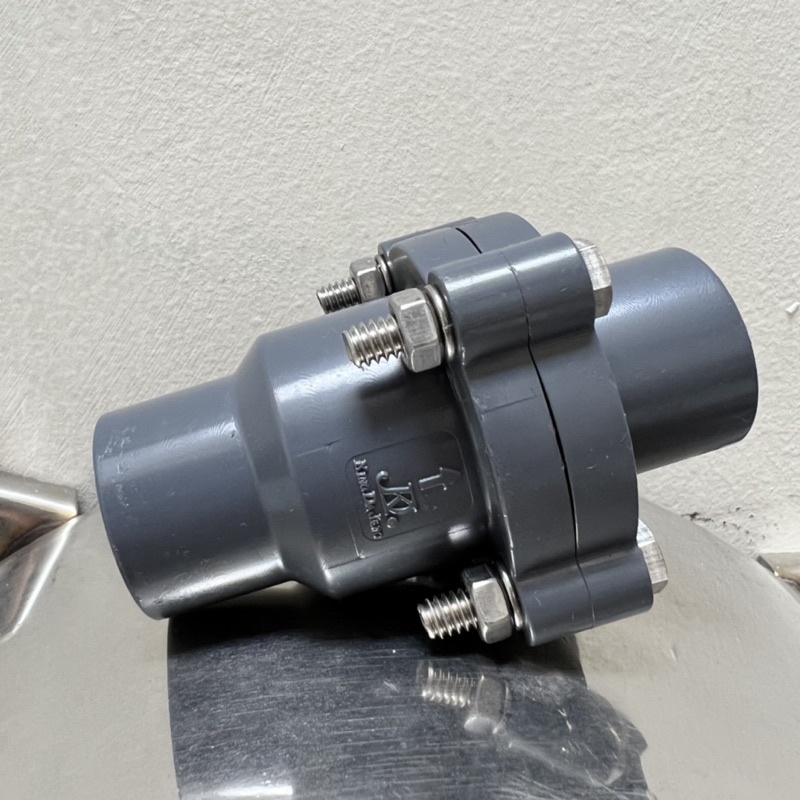 Jual SPRING CHECK VALVE CEK VALEP 3/4 dim inch PVC KDJ BACK FLOW ...