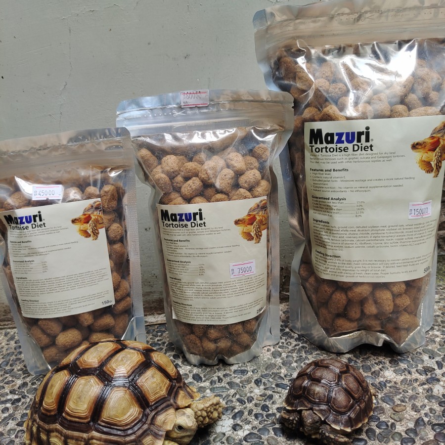 Jual MAZURI DIET TORTOISE/MAZURI DIET/PELET KURA 500GR/MAKANAN KURA ...