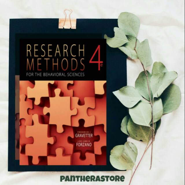 Jual Research Methods For Behavioral Sciences 4 Edition | Shopee Indonesia